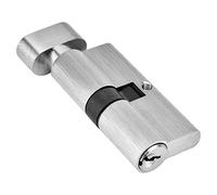 Sonew Cylindre de serrure simple de 65mm, cylindre de serrure de cuivre avec des clés pour la chambre à coucher, porte