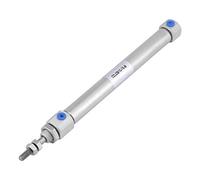 Sonew Cylindre Pneumatique en Acier Inoxydable, Alésage de 10mm, Course de 75mm, Double Effet, Tige Simple pour l'automatisation