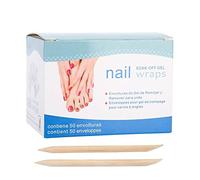 Sonew Débarquement de Vernis à Ongles, 50pcs Repose de Vernis à Ongles Enveloppe D'ongle Rybraison de Vernis à Ongles Tampons D'étain Enveloppe