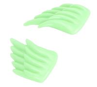 Sonew Décor de Chaussure à Ailes 3D, Accessoire de Chaussure Innovant à Faire Soi-même, Pendentif d'aile de Queue adapté aux Chaussures avec Trous, (vert fluorescent)