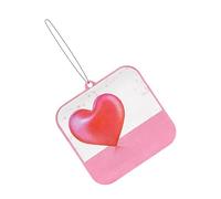 Sonew Désodorisant de Voiture Suspendu, Décoration de Cœur Durable avec des Parfums Romantiques pour la Saint-valentin, Compact et Portable, Type 3 (Type 1)