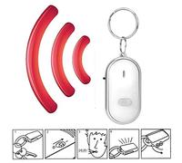 Sonew Détecteur de clé d'alarme Perdue avec Contrôle de Sifflet pour Sacs, Clés et - Design (White)