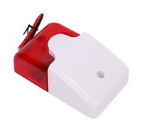 Sonew Dispositif D'avertissement de Sécurité Résistant aux Chocs D'alarme Sonore et Lumineuse de Lumière Stroboscopique Rouge Sirène Clignotante pour L'hôpital Scolaire D'intersection de Chantier(12V)