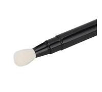 Sonew Double Pinceau à Paupières, Pinceau de Maquillage pour les Yeux à Double extrémité Portable Rétractable pour les Voyages en Plein Air, Facile à Tremper, Automatiquement scellé