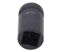 Sonew Douille de Robinet Carrée M24, Douille d'entraînement à Trou carré Femelle 1/2 Pouce Construite en Acier au Chrome-molybdène pour clé électrique Hexagonale Durabilité et