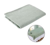 Sonew Drap de lit de massage professionnel avec trou, Drap de beauté épais doux et Respirant Couverture de canapé de Massage Spa (Vert)