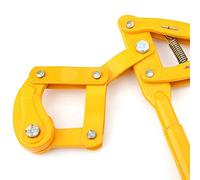 Sonew Écaille de Clôture Lourde avec Chaîne en Acier en Carbone de 1,2 M pour Une Réparation de Clôtures et Un Outil de Traction de Fil Efficace - Diamètre de Fil de 6 Mm, capacité de Tension de 800