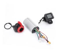 Sonew Ensemble de Contrôleur de Vélo électrique avancé de 5,5 Pouces avec écran LCD - Accessoires en Fibre de Carbone pour Vélos électriques et Scooters (Contrôleur + gaz + Frein)