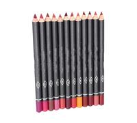 Sonew Ensemble De Crayons À Lèvres Professionnels 12 Couleurs, Crayon À Lèvres Mat Imperméable, Ensemble De Crayons À Lèvres Lisses De Maquillage, Crayons À Lèvres