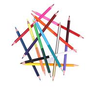 Sonew Ensemble de Crayons de Couleur Hexagonaux de 24 Couleurs pour Dessiner, Esquisser et Colorier - Cadeaux Idéaux pour les Adultes