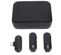 Sonew Ensemble de Microphones Lavalier avec Réduction du Bruit pour Le Vlogging, Le Streaming et l'enregistrement - 2,4 GHz avec Batterie Longue Durée