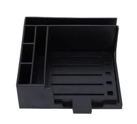 Sonew Ensemble de Pochoirs Multifonctionnels avec Support, 5 Pochoirs Réutilisables et Bloc-notes de 100 Feuilles pour Bureau organisé, Salle de t Usage Domestique (BLACK)