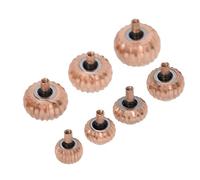 Sonew Ensemble de Remplacement de Montre en Or Rose, Léger et Portable, 7 Pièces, avec Différentes Tailles pour Une Réparation Rapide