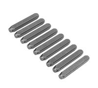 Sonew Ensemble de Tampons Numériques Professionnels, Ensemble de 9 Pièces de Poinçons Numériques de 5mm avec Boîte de Rangement Pratique pour l'artisanat du Cuir et des Bijoux