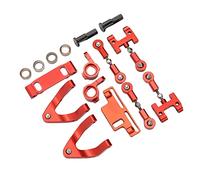 Sonew [Ensemble de Tasses de Direction Inférieur Supérieur Inférieur Kit d'accessoires en Alliage en Alliage en Aluminium Premium pour Les Performances Améliorées et la durabilité dans Les (Rouge)