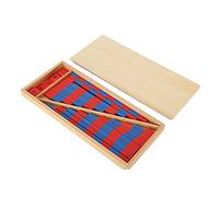 Sonew Ensemble de Tiges Mathématiques Montessori pour l'éducation Précoce | Jouets d'apprentissage Numérique Colorés dans Une Boîte de Rangement pour Enfants de 3 Ans et Plus