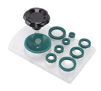 Sonew Ensemble d'ouvreur de Boîtier Arrière d'aspiration de Montre, Dissolvant de Couvercle de Montre en Silicone Non Marquant pour la Réparation - Orange (Green)