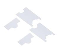 Sonew Entretoises de canapé et Butées Murales en Acrylique Transparent 5 Mm - Entretoises de Meubles Universelles pour Armoire de Canapé-lit à Coulisser et - Ensemble de 4 Pièces