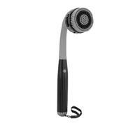 Sonew Épurateur électrique pour le Corps, Brosse de Douche à Long Manche avec 4 Têtes de Brosse et 2 Réglages de Vitesse, étanche IPX6 pour un Nettoyage en Profondeur, une Exfoliation (Noir (USB))