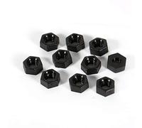 Sonew Espaceur Hexagonal en Nylon de Haute Précision Set M2 M3 M4 avec Tête Ronde et Finition Noire pour les Applications Industrielles Polyvalentes - Comprend 100 Pcs de Filetage