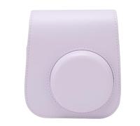 Sonew Étui de Protection élégant en Cuir PU pour Appareil Photo pour 11 Personnes avec Sangle et Poche Supplémentaire pour Les Voyages, Le Camping et Plus Encore (Violet)