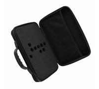 Sonew Étui de Transport d'huile Essentielle avec Extérieur de la Coque Dure pour 60 Bouteilles - Organisez des Bouteilles à Rouleaux de 5 Ml et 15 Ml - Organisateur de Stockage Noir (BLACK)