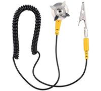 Sonew Fil de mise à la terre antistatique Cordon anti-statique pour mise à la terre Câble antistatique pour mise à la terre en PVC PU Matériau anti-électricité statique avec