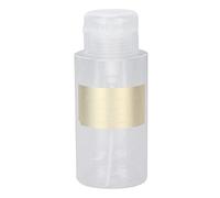 Sonew Flacon Distributeur À Pompe Poussoir 300 Ml, Distributeur À Pompe Pour Dissolvant De Vernis À Ongles, Bouteille De Remplissage De Lotion, Flacon Poussoir De Toilette Pour Voyage