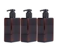 Sonew Flacon pompe 3 pièces 280 ml pompe bouteille vide liquide main savon récipient en plastique presse bouteille pour voyage