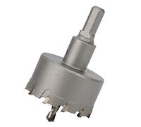 Sonew Foret de Scie Cloche en Carbure pour Plaque Métallique, Outil de Coupe de 60 Mm pour l'acier, l'aluminium et Plus (φ75mm)