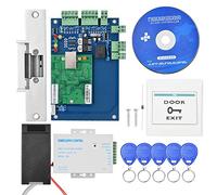 Sonew Gache Electrique Portillon, Contrôle D'accès de Porte Kit De Réseau /IP avec Carte Complète Lecteur de Carte Étanche