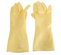 Sonew Gants de Vaisselle de Cuisine en Caoutchouc, de Nettoyage Ménager Long Imperméable, Solide, Gants de Nettoyage Ménager, Antidérapants, pour le Lavage du (35