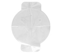 Sonew Gaze de Joint de Poitrine Ventilée, Joint de Poitrine Adhésif D'urgence avec Support Transparent pour une Vérification Facile (3 trous)