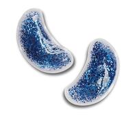 Sonew Gel pour les Yeux, Soulage la Fatigue, élimination des Cernes, Tampon de Gel pour les Yeux Réutilisable pour Compresse Chaude et Froide, Nti Aging Sous les Patchs pour les Yeux (Bleu)