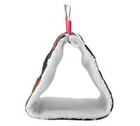 Sonew Hamac Confortable pour Oiseaux, Tente Suspendue Douce pour Perroquets, Petits Animaux de Compagnie et Plus Encore (Vert OD)