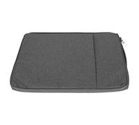Sonew Housse élégante à Double Couche pour Ordinateur Portable de 15,6 Pouces, étui de Transport en Polyester, Léger et Portable pour OS, (Black)