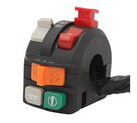 Sonew Interrupteur de Guidon de Moto à 7 Fonctions, 22mm, avec Commande de Phare et de Klaxon, pour ATV et Véhicules