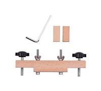 Sonew Jeu Complet de Pinces de Pont de Guitare avec Joints en Liège et clé pour Outils de Réparation Acoustique et électrique