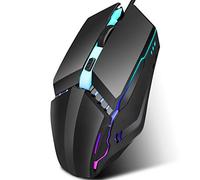 Sonew Jeu Optique Lumineux coloré Filaire avec Un Design Ergonomique et 4 Boutons pour Plus de Confort
