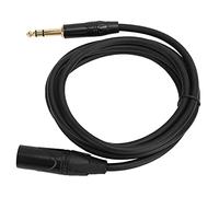 Sonew JORINDO Câble Symétrique XLR Mâle vers 10,2 Cm, Cordon de Ligne de Microphone Mâle 6,35 Mm pour Performances en Studio et en Direct (JD6005-2 mètres)
