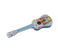 Sonew Jouet de ukulélé de Simulation de Dessin animé - Instrument de Musique Portable à 4 Cordes pour Enfants (Blue)