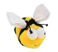 Sonew Jouet Interactif pour Chat en Forme d'abeille - Jouet électrique en Peluche pour l'intérieur avec Son et Autonomie de la Batterie