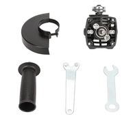 Sonew Kit d'adaptateur de Meuleuse d'angle de Foret en Acier Inoxydable, Assemblage Facile et Sûr, Conversion de Perceuse électrique pour la Coupe et le Meulage