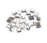 Sonew Kit de Connecteur USB, 6 Ensembles Différents Sélectionnables avec Boîte de Rangement, pour L'entretien Professionnel et Domestique (100)