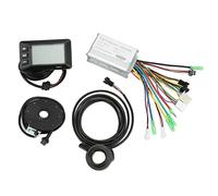 Sonew Kit de Conversion de Vélo électrique Complet - Contrôleur 15A et Panneau LCDGD01 avec Gaz de Pouce | Compatibilité Moteur de 250W 350W | Mise à Niveau Accessoire de Vélo électrique 36V / 48V