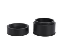 Sonew Kit de Recharge de Dosettes de café Réutilisables avec 100 Couvercles en Aluminium Auto-adhésifs de 59 Mm pour Machines Compatibles, Porte-capsules et Outil de Retrait de Couvercles, Préparation