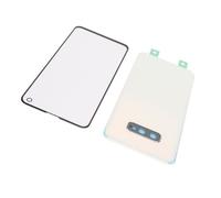 Sonew Kit de remplacement de l'écran en verre avant et de la vitre arrière pour Galaxy S10e avec outils de réparation