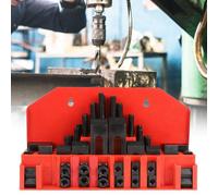 Sonew Kit de Serrage à Rainure en T pour Rainures de 12 Mm, Ensemble de 24 | Rangement mural traité thermiquement, compatible avec Axminster, sans danger pour CNC