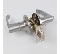 Sonew Kit de Serrure de Poignée de Porte, Barre de sécurité en Alliage D'aluminium avec Clés de Verrouillage pour Salle de Bain, Chambre à Coucher, Maison, Durable, (Épaisseur de porte de 45 à 65 mm)