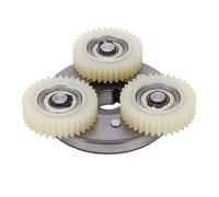 Sonew Kit d'embrayage à engrenages Vélo électrique 36T Nylon Gears et 70mm Kit d'embrayage pour Bafang 250W 350W Mid Drive Motor